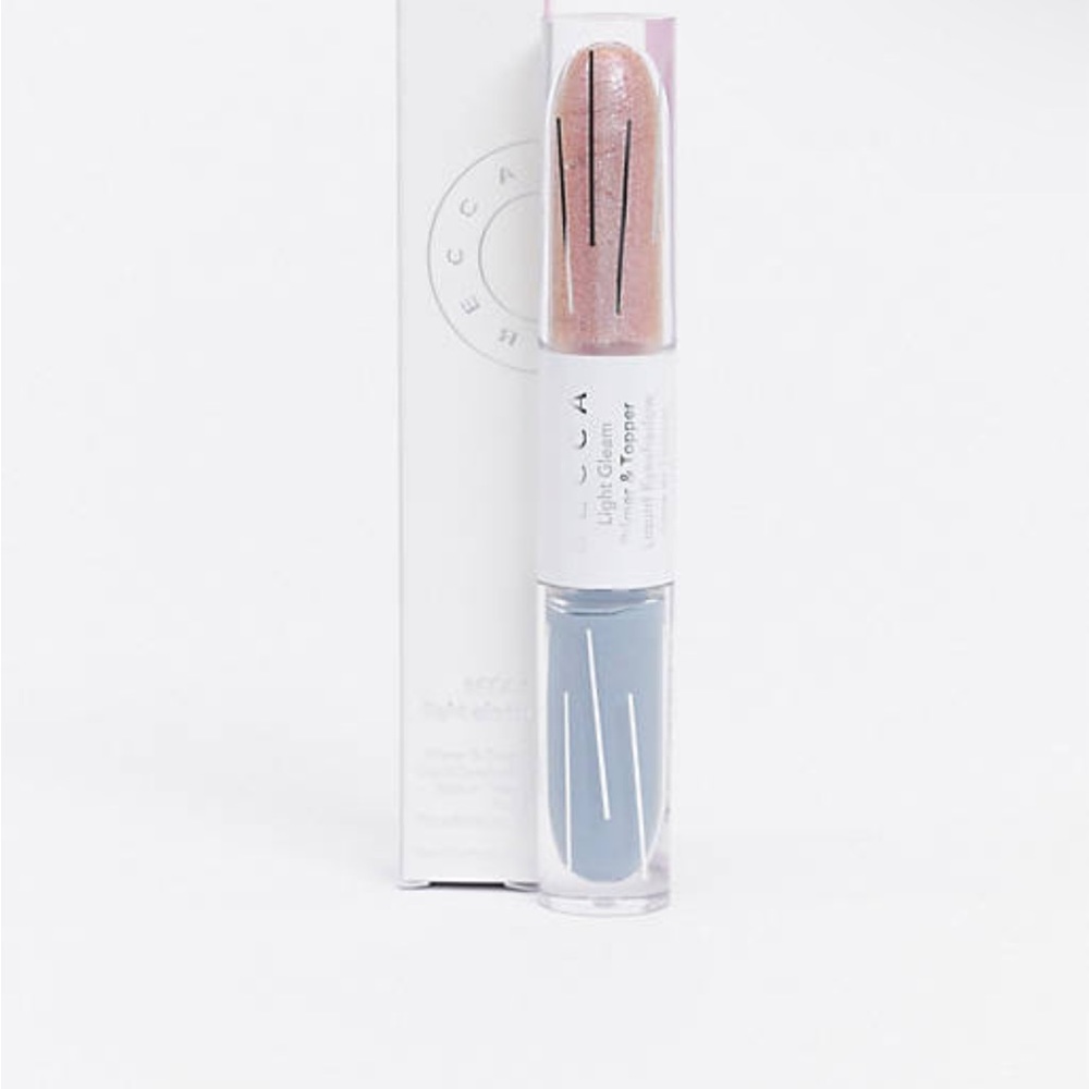 Becca Light Gleam Liquid Eyeshadow Shade (Refract) & Tarte Mini Seaglass Shadow